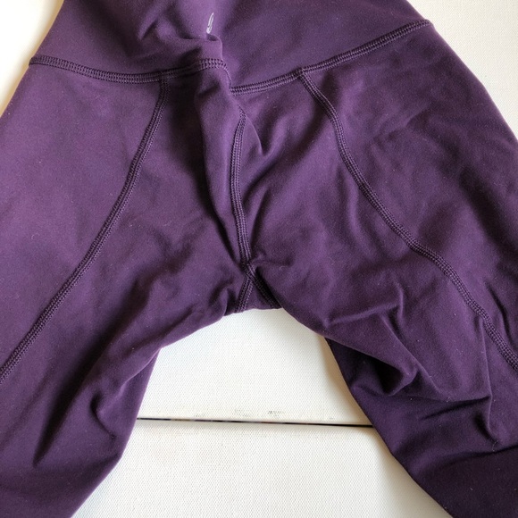 Sz.2 lululemon Practice Daily Pant Zinfandel - Picture 7 of 8